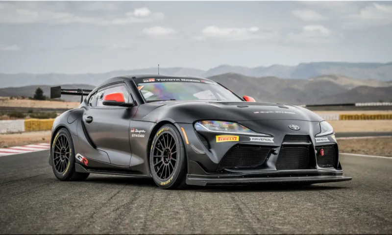 The Toyota GR Supra GT4 EVO2 Roars onto the Track in 2025