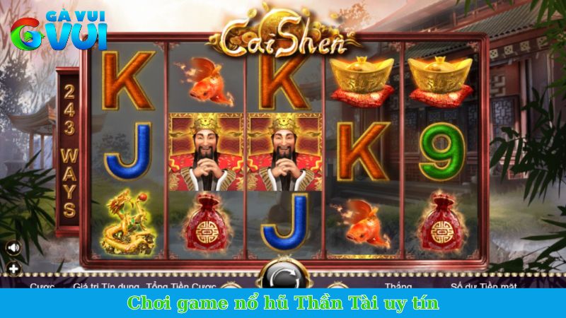 Chơi game nổ hũ Thần Tài uy tín